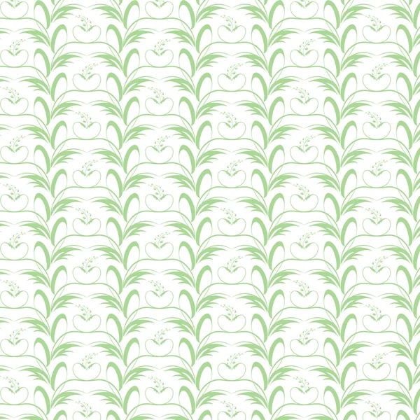 Patrón floral sin costuras — Vector de stock