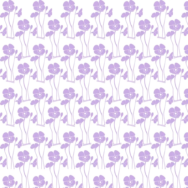 Seamless Floral Pattern — Stock Vector