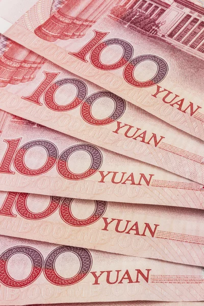 Çin para birimi - 100 yuan — Stok fotoğraf