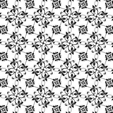 Kusursuz çiçek deseni