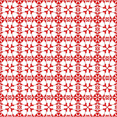 Kusursuz çiçek deseni