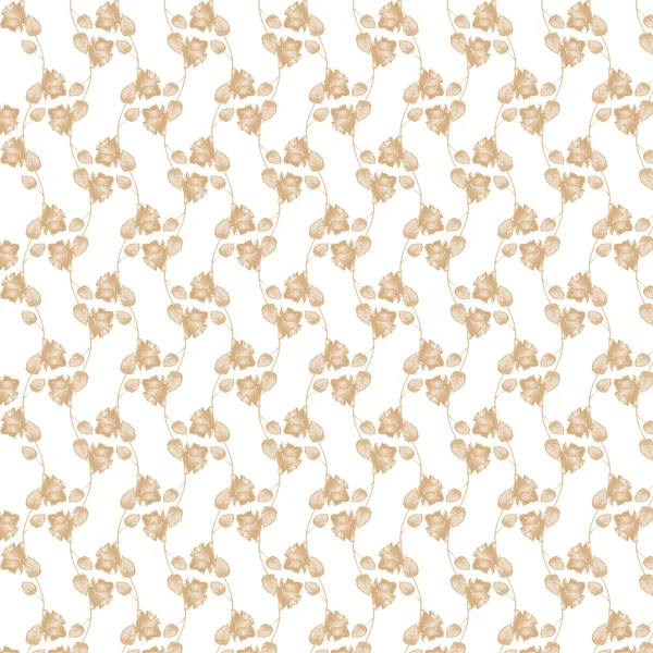 Patrón floral sin costuras — Vector de stock