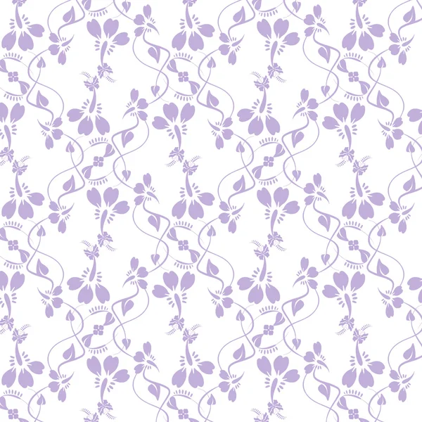 Seamless Floral Pattern — Stock Vector