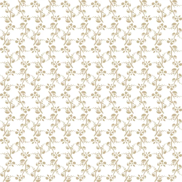 Patrón floral sin costuras — Vector de stock