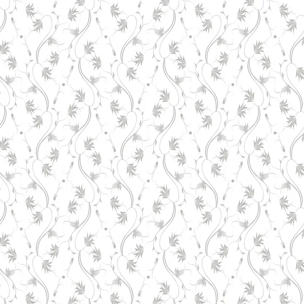 Patrón floral sin costuras — Vector de stock