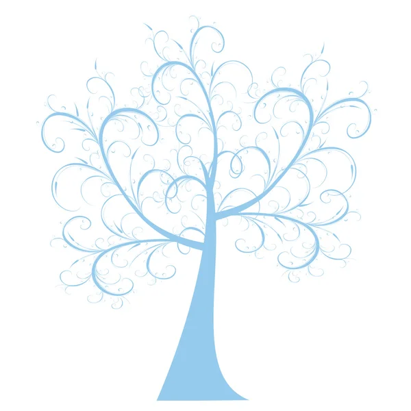 Árbol de arte — Vector de stock