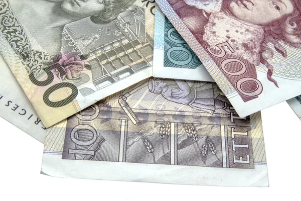 Swedish Currency — Stock Photo, Image