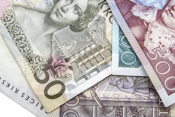 Swedish Currency — Stock Photo, Image