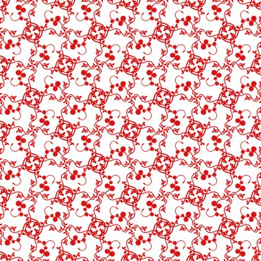 Kusursuz çiçek deseni