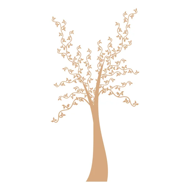 Árbol de arte — Vector de stock