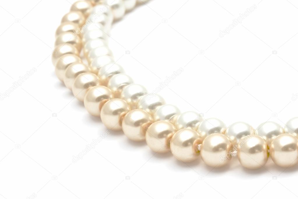 Beautiful pearl necklace