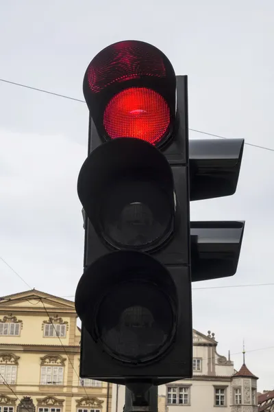 Red traffic light — Stock Photo, Image