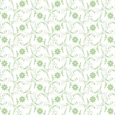 Kusursuz çiçek deseni