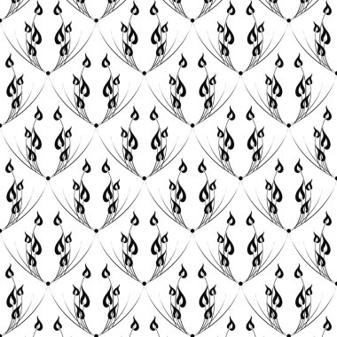 Kusursuz çiçek deseni