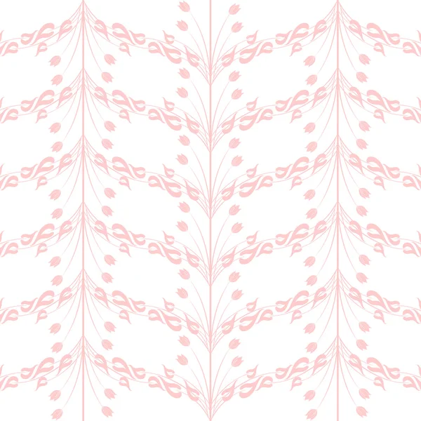 Patrón floral sin costuras — Vector de stock