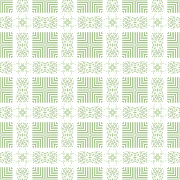 Patrón floral sin costuras — Vector de stock