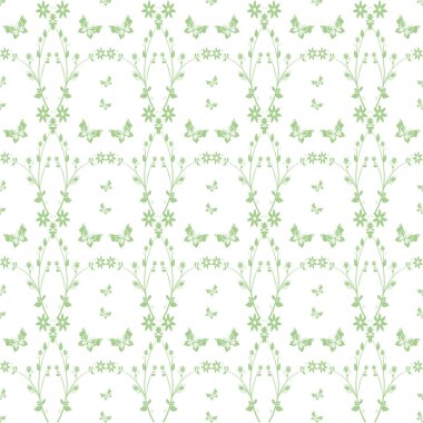 Kusursuz çiçek deseni