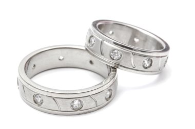 Evlilik yüzükleri.