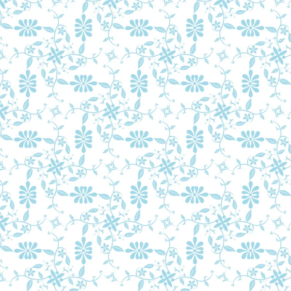 Modèle floral sans couture — Image vectorielle