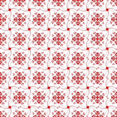 Kusursuz çiçek deseni