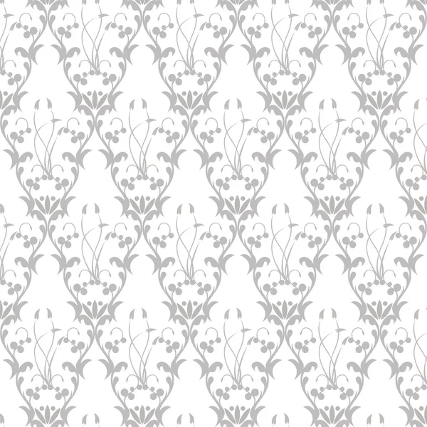 Patrón floral sin costuras — Vector de stock