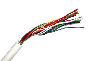 renkli elektrikli tel