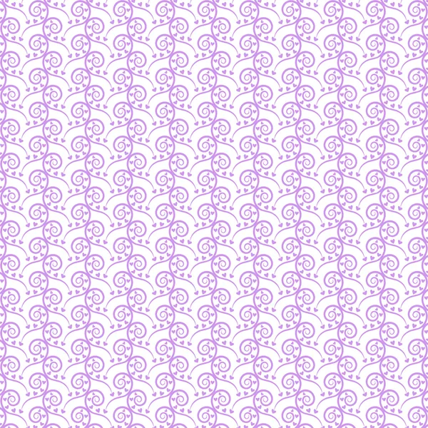 Seamless hearts pattern — Stock Vector