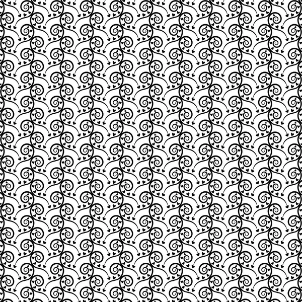 Seamless hearts pattern — Stock Vector