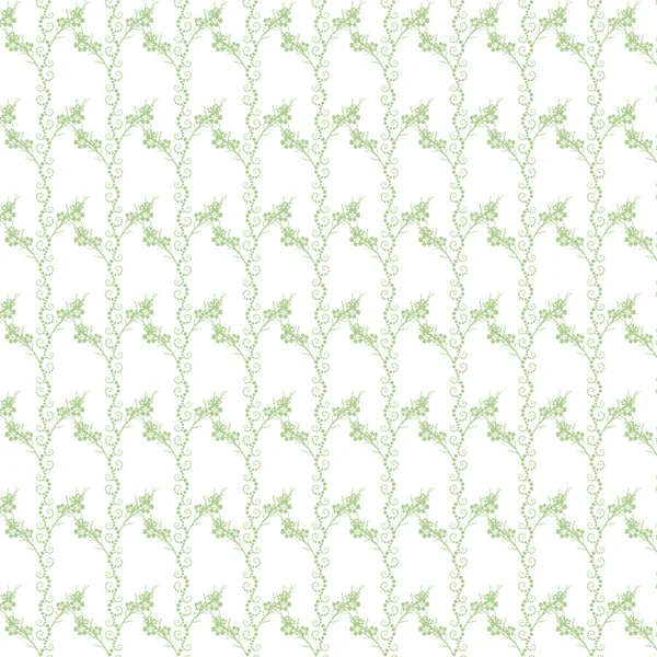 Patrón floral sin costuras — Vector de stock