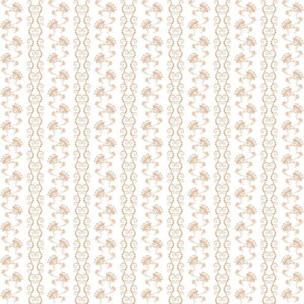 Patrón floral sin costuras — Vector de stock