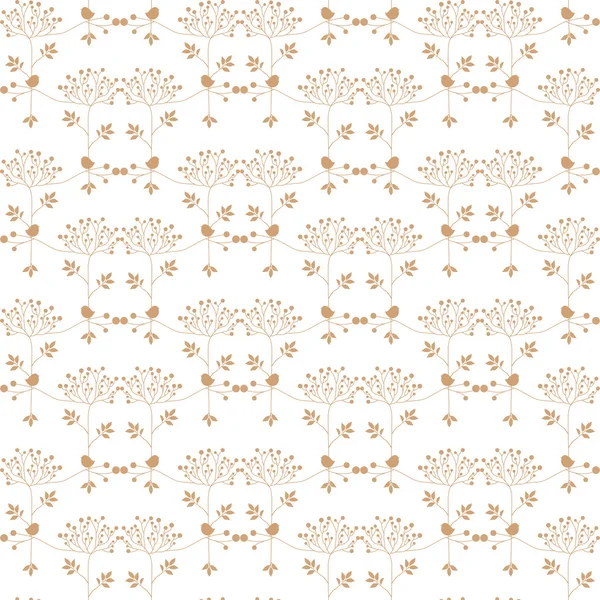 Modèle floral sans couture — Image vectorielle