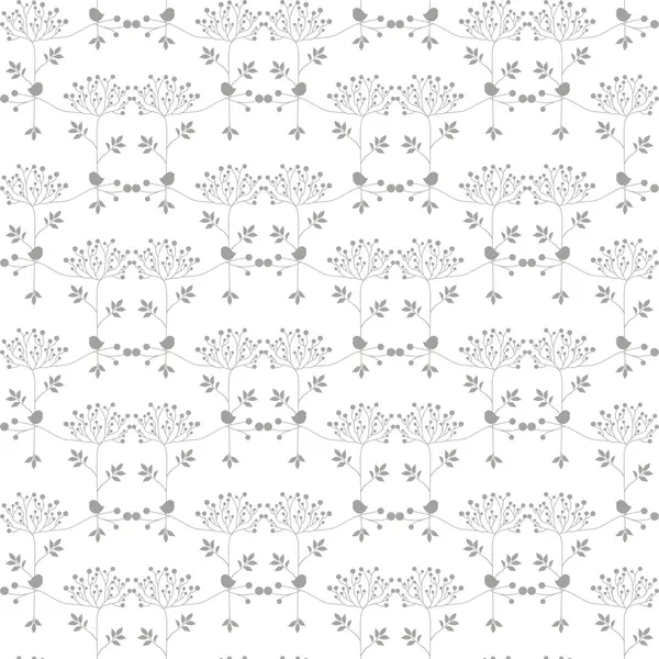 Seamless floral pattern — Stock Vector