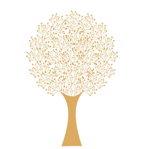 Árbol de arte — Vector de stock