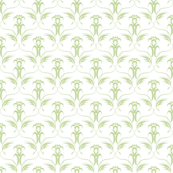 Patrón floral sin costuras — Vector de stock