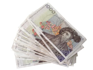 İsveç para birimi - 1000 kron