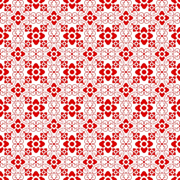 Motif de florla sans couture — Image vectorielle