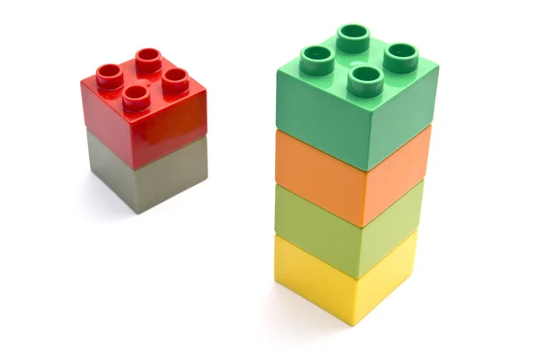 Les blocs de construction colorés — Photo