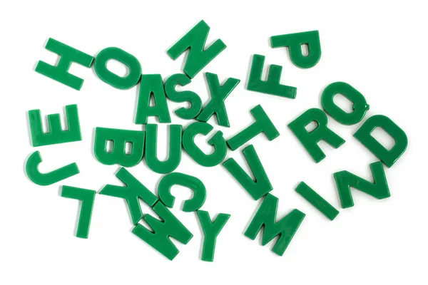 Magnet alphabet — Stock Photo, Image