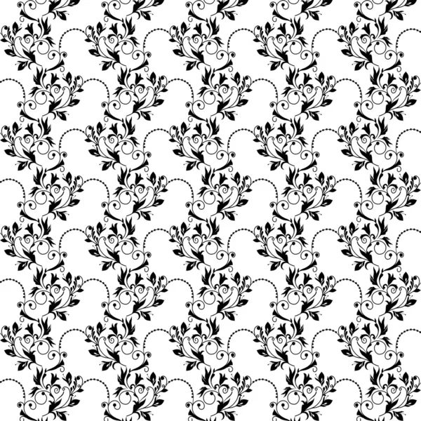 Seamless Floral Pattern — Stock Vector