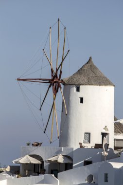 oia, santorini, windwill