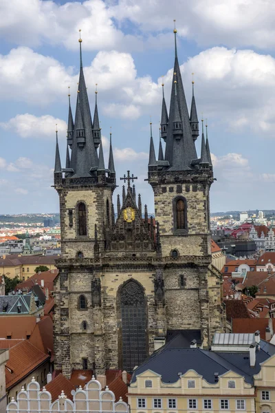 Prag da Tyn Kilisesi — Stok fotoğraf