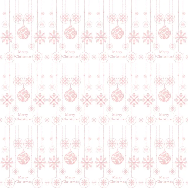 Merry Christmas Pattern — Stock Vector