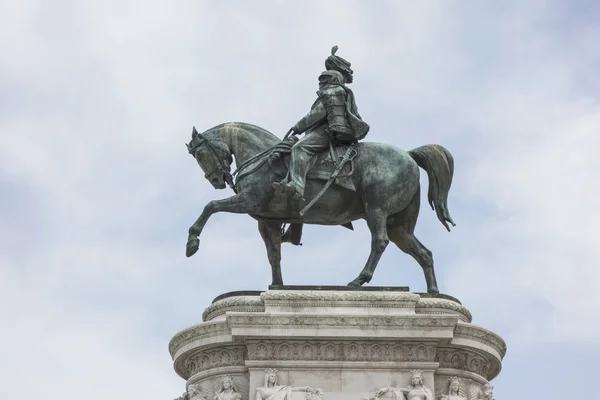 Monument Vittorio Emanuele in Rome — Stock Photo, Image