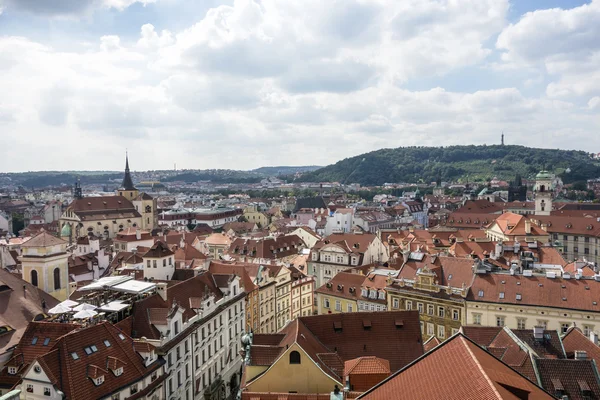 Praga vista de la ciudad — Foto de Stock