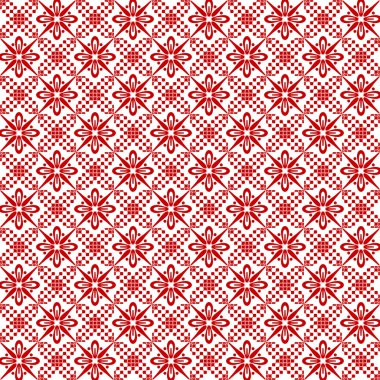 Kusursuz çiçek deseni