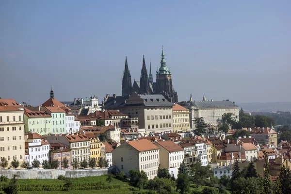 Paisajismo del Castillo de Praga — Foto de Stock