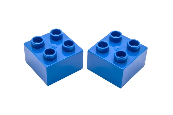 Blue building blocks — Stock Photo, Image