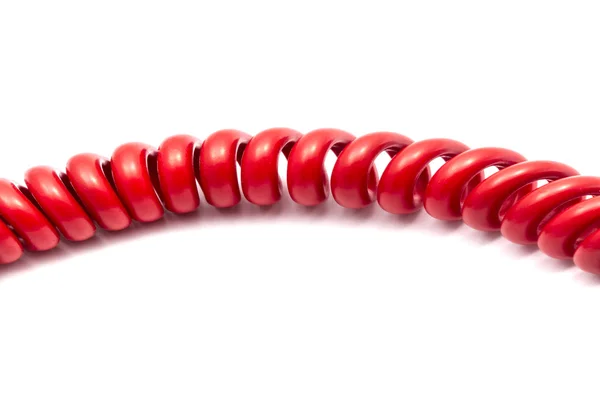 Röd kabel — Stockfoto