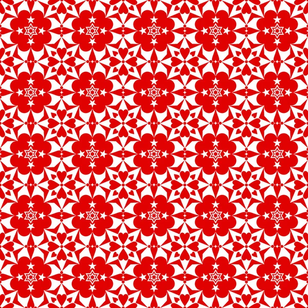 Seamless hearts pattern — Stock Vector