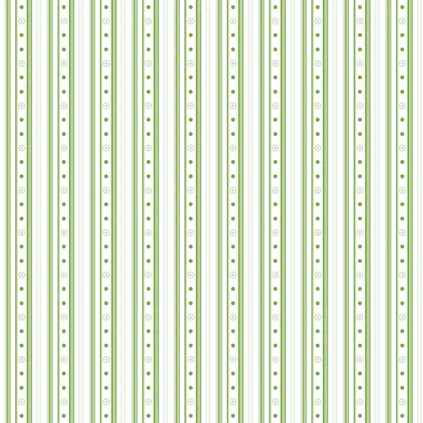 Seamless stripe and dots pattern — Stock Vector